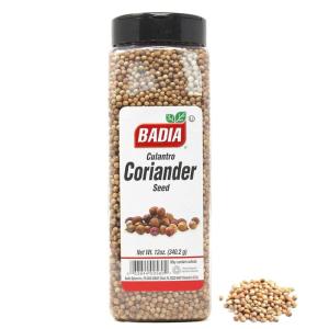 imageBadia Coriander Seeds Whole 12 oz  Gourmet Spice Seasoning for Cooking ampamp Flavoring