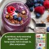 imageBadia Trilogy Health Seed Flax Chia Hemp Seeds Blend High Fiber Superfood Mix Omega3 21 oz