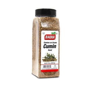 imageBadia Cumin Seeds 16 oz  Whole Seed Aromatic Flavor for Cooking Spice Blends ampamp Seasonings