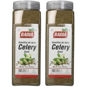 imageBadia Celery Seed Whole 16 oz  Aromatic ampamp Bold Flavor for Pickling Cooking and Seasoning1 Pound Pack of 2