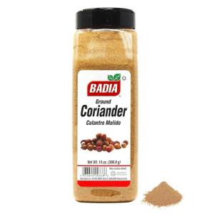 imageBadia Ground Coriander 14 oz  Premium Culantro Spice for Cooking ampamp Seasoning Middle Eastern Indian ampamp Latin Cuisine14 Ounce Pack of 1 Large