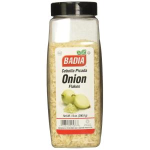 imageBadia Onion Flakes 14 Ounce Pack of 614 Oz