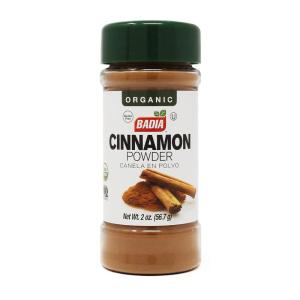 imageBadia Organic Cinnamon Powder 2 oz  Warm ampamp Sweet Flavor for Baking Cooking Oatmeal Smoothies Coffee ampamp Desserts
