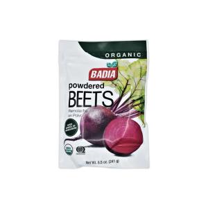 imageBadia Organic Powdered Beets 85 oz  Pure Natural Beetroot Powder  Ideal for Smoothies Baking Juices and Healthy Recipes