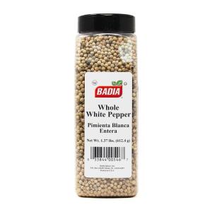 imageBadia White Pepper Whole 137 Pound  Whole White Peppercorns for Cooking Grilling ampamp Seasoning Ideal for Spice Grinders