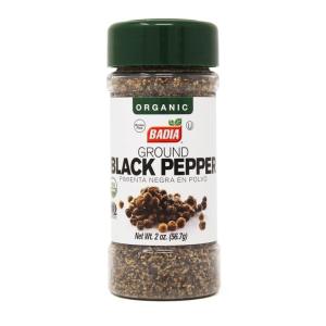 imageBadia Organic Ground Black Pepper 2 oz  Bold ampamp Aromatic Fine Black Pepper Powder for Cooking Seasoning ampamp Marinades