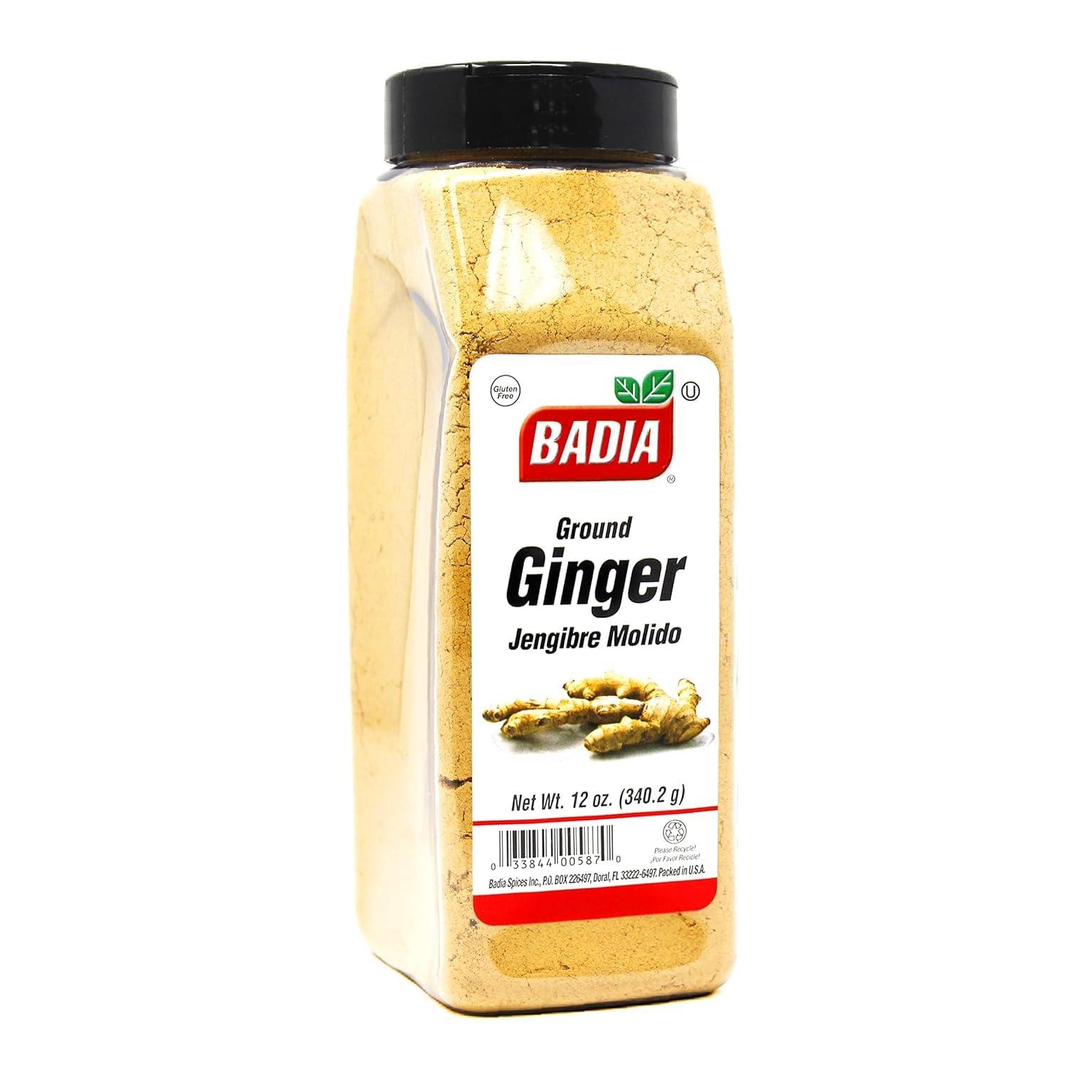 imageBadia Ground Ginger Powder 12 oz  Fresh Aromatic Ground Ginger Root