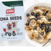 imageBadia Organic Whole Chia Seeds 9 oz  Rich in Fiber Protein and Omega3  Perfect for Smoothies Baking Yogurt ampamp Healthy Recipes