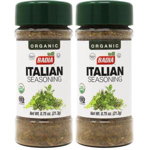 imageBadia Organic Italian Seasoning 075 oz  Aromatic Herbs for Italian Recipes08 Ounce Pack of 2