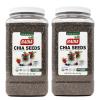image:imageBadia Organic Chia Seeds 55 Pounds Pack of 2  Superfood Rich in Omega3 Fiber amp Protein for Smoothies amp Baking Gluten Free KosherChia Seed