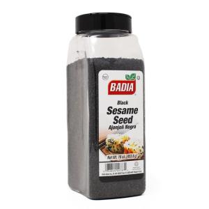 image:imageBadia Black Sesame Seed 16 oz  Whole Black Sesame Seeds for Cooking Baking amp Garnishing  Rich Nutty amp Crunchy Flavor